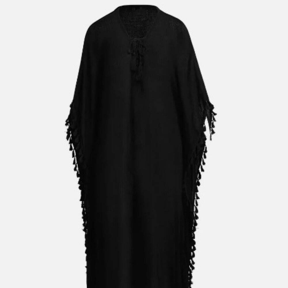 Walter Baker Acapulco Kaftan in Black ($198 Value) - One size